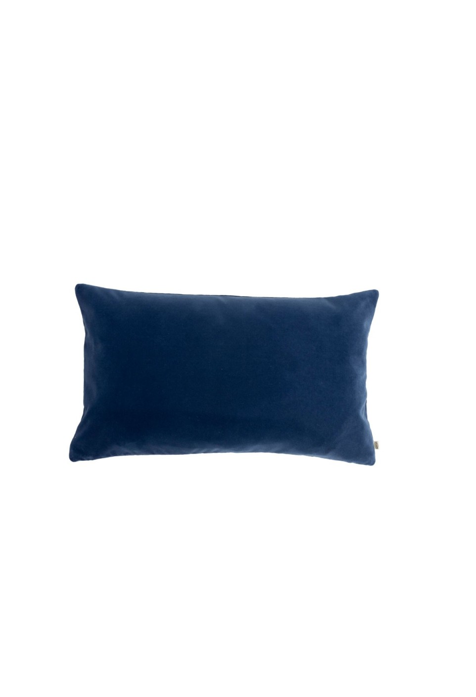 VELVET ARGENTINE CUSHION  INDIGO