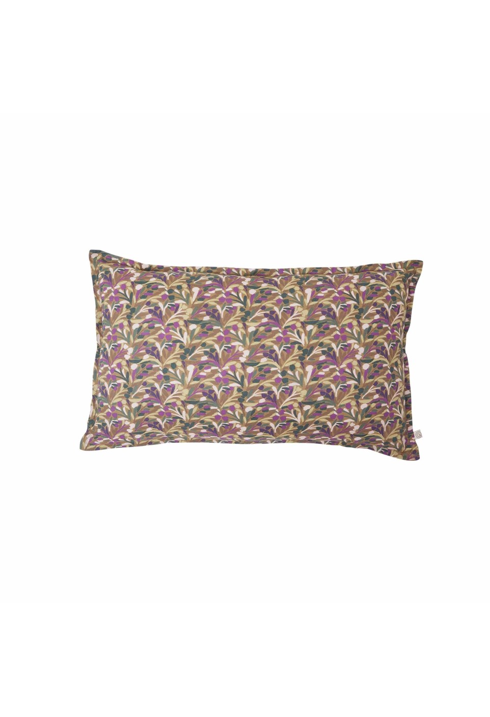 COTTON TAORMINA CUSHION  SONGE VIOLET