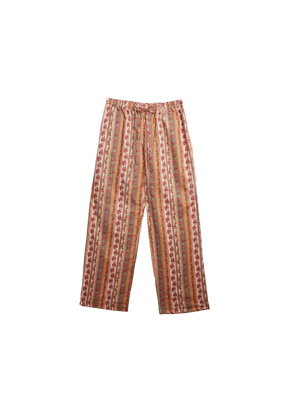 PYJAMA TROUSERS  FLORES OLIVE