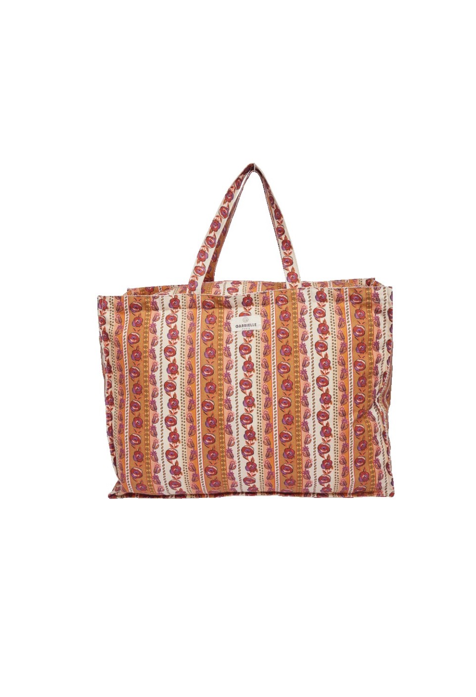 WEEK END BAG  FLORES GRENAT