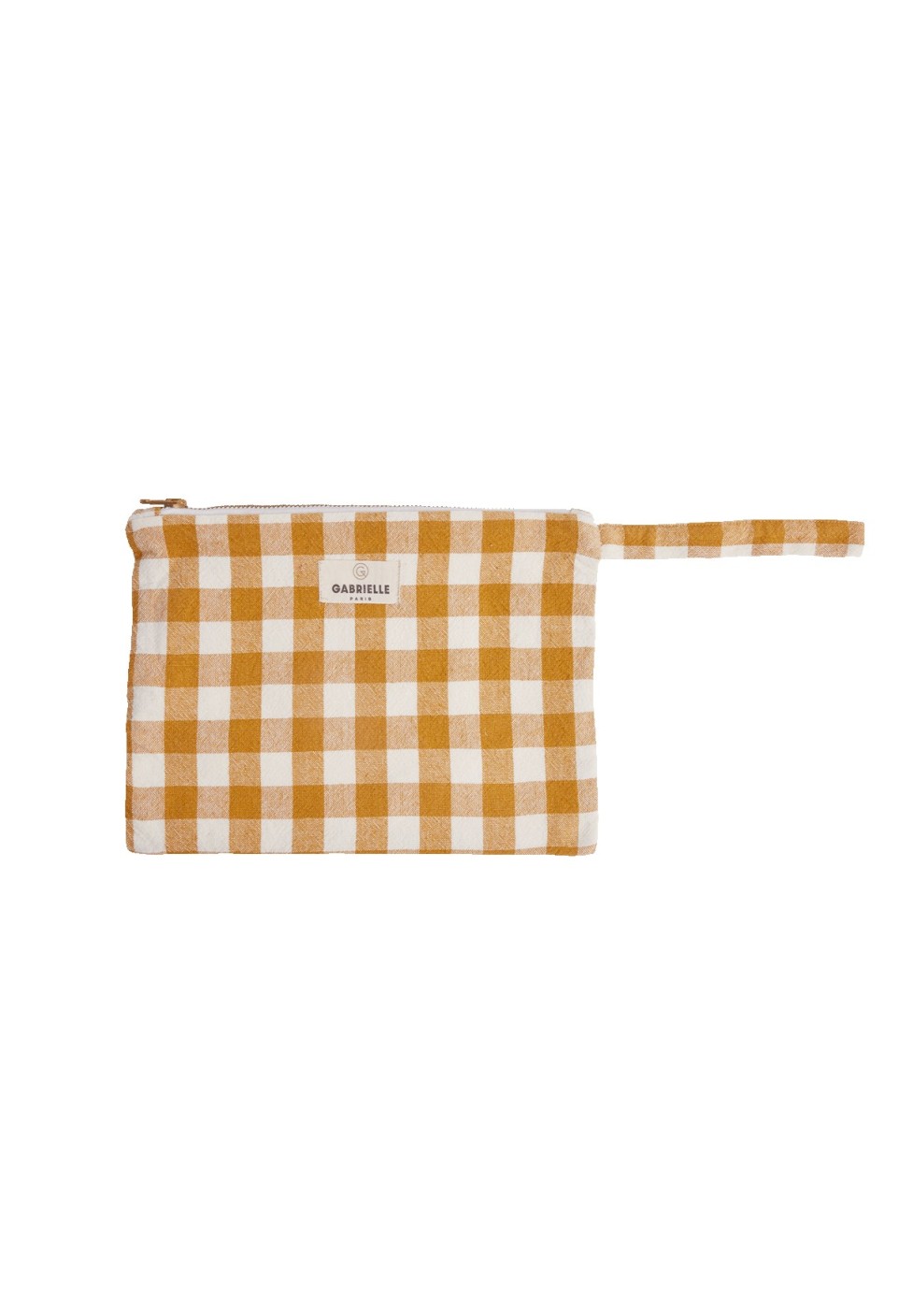 POUCH WITH HANDLES  HONORÉ JAUNE