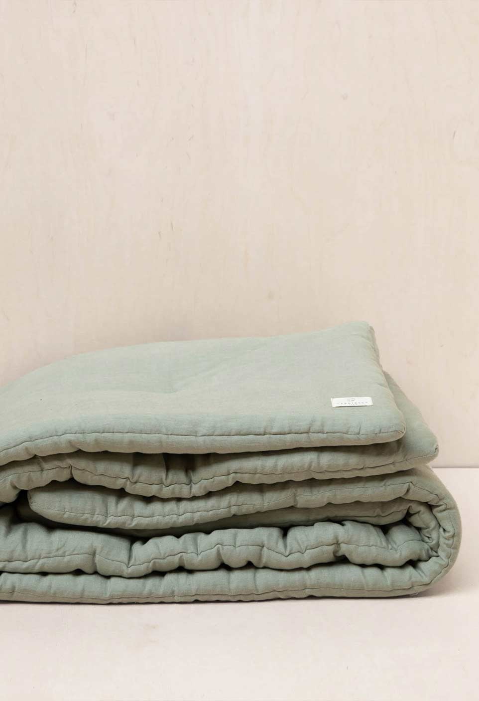 Washed linen mattress Caramel | Prélude | Gabrielle Paris